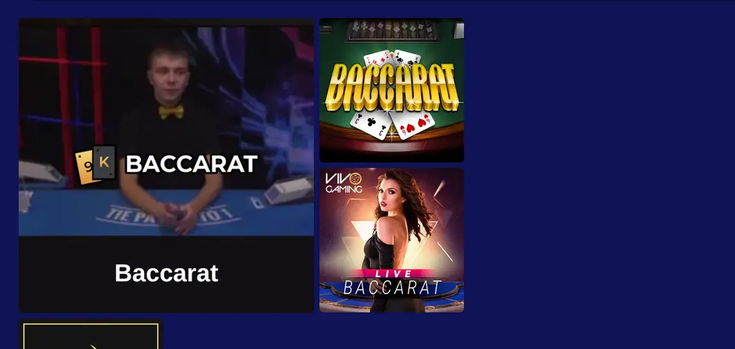 Live baccarat ve Vegas Days Casino Live baccarat Vegas Days Casino od Vivo Gaming